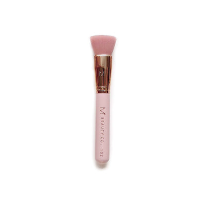 Rose Gold Flat Top Kabuki Brush