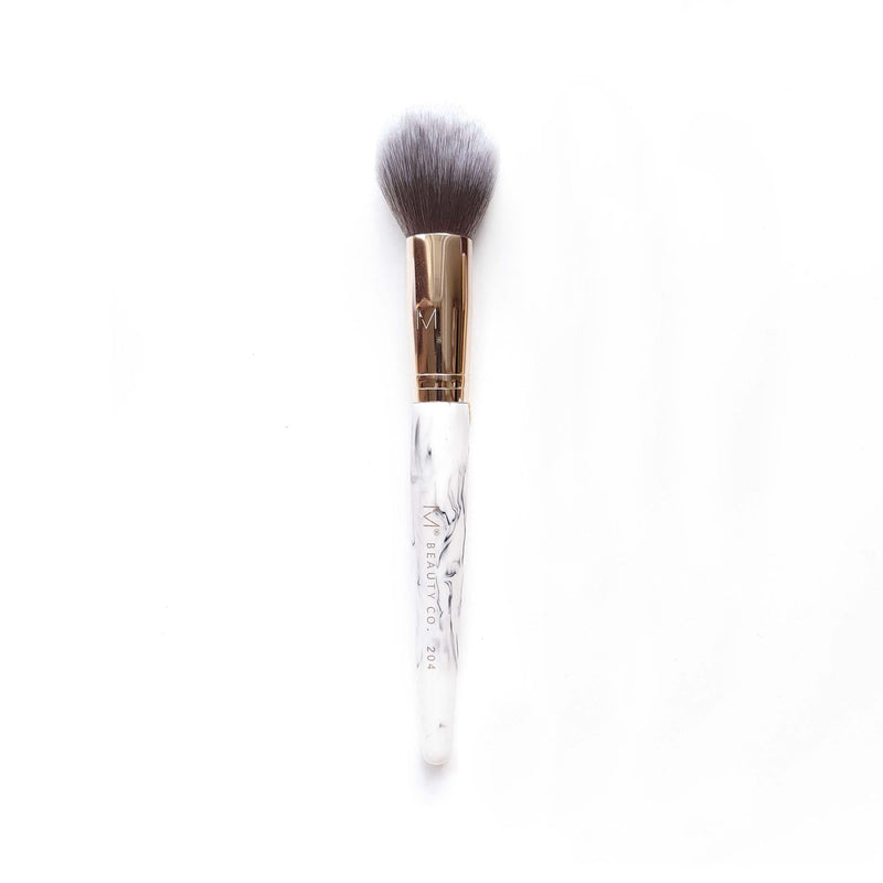 Luxe Marble Tapered Powder Face Brush