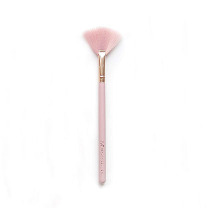 Rose Gold Small Fan Brush