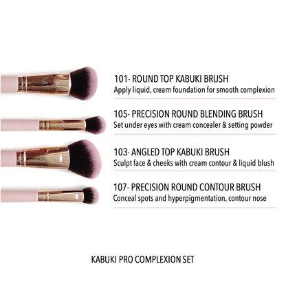 Kabuki Pro Complexion Set  - 4 Piece Set