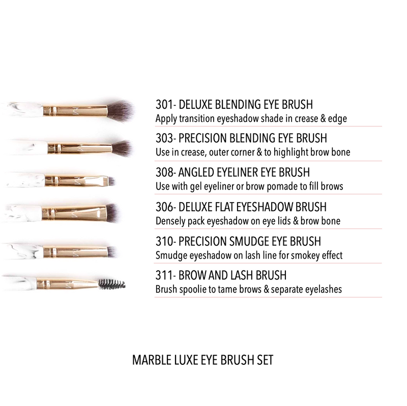 Luxe Marble Eye Set - 6 Piece Set