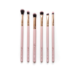 Rose Gold Eye Brush Set 6 - Piece Set