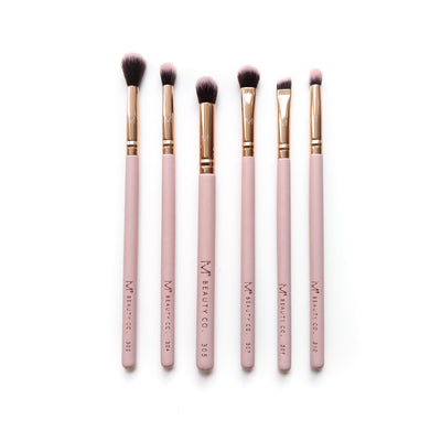 Rose Gold Eye Brush Set 6 - Piece Set